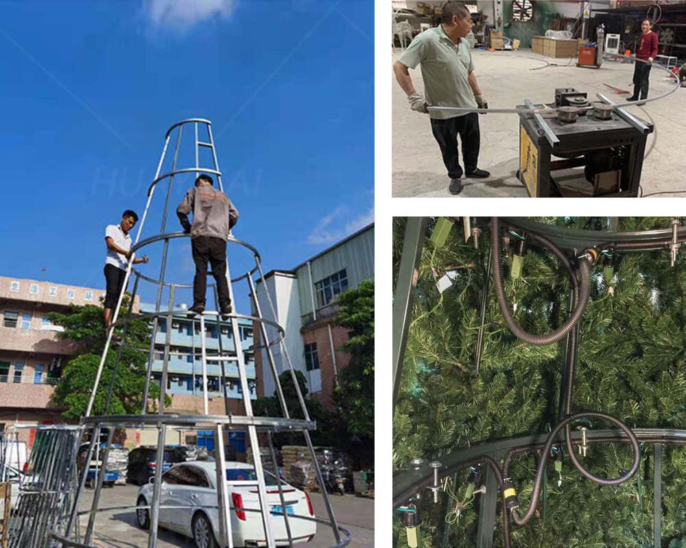 Giant Tower Christmas Trees Made in China